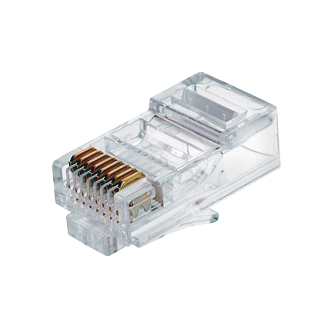 Разъем телекоммуникационный RJ-45 (8P8C)