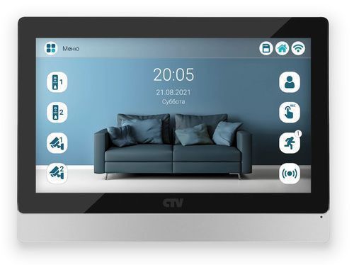 Монитор CTV-M5904AI видеодомофона чёрный