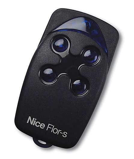 Пульт Nice Flo4R-S для ворот и шлагбаумов