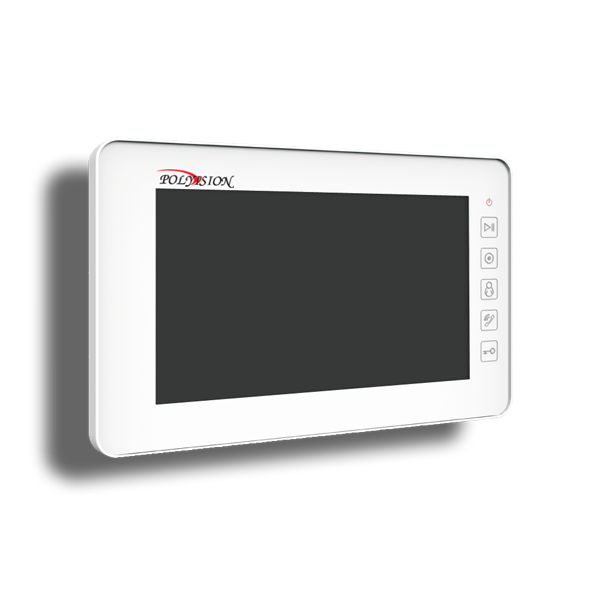 Монитор Polyvision PVD-7S v.7.1 (белый) видеодомофона