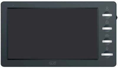 Монитор видеодомофона CTV-M3702 Gamma (черный)