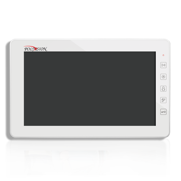 Монитор Polyvision PVD-10M v.7.1 (черный,белый) видеодомофона