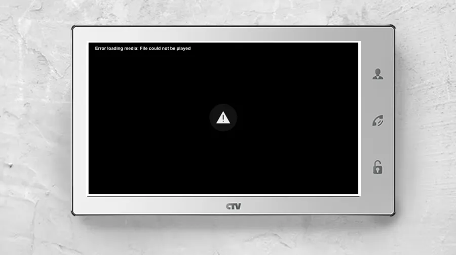 Что делать, если не работает монитор домофона
