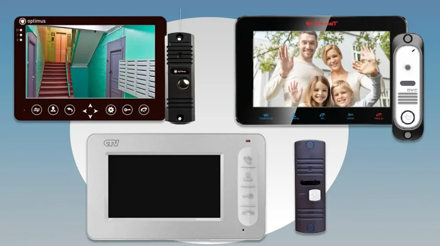 Домофоны и видеодомофоны: модели и бренды