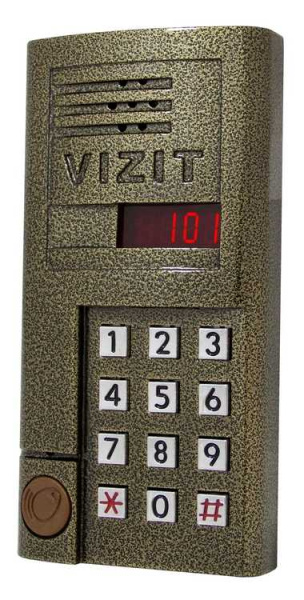 Блок вызова домофона Vizit БВД-SM 101R