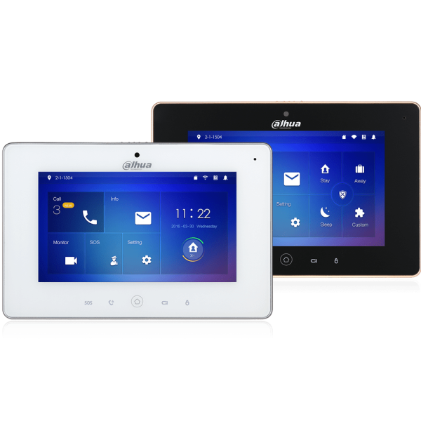Монитор Dahua DHI-VTH5221DW-C (белый, черный) видеодомофона