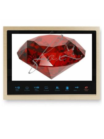 Монитор Fox FX-HVD100C V2 видеодомофона (Рубин)
