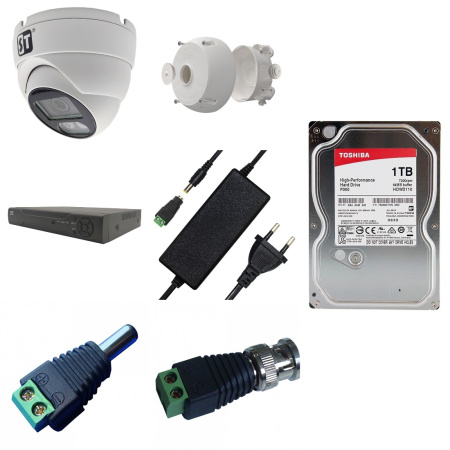 Комплект видеонаблюдения «Для частного дома»