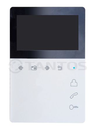 Комплект с видеодомофоном Tantos Elly для квартиры с функцией записи