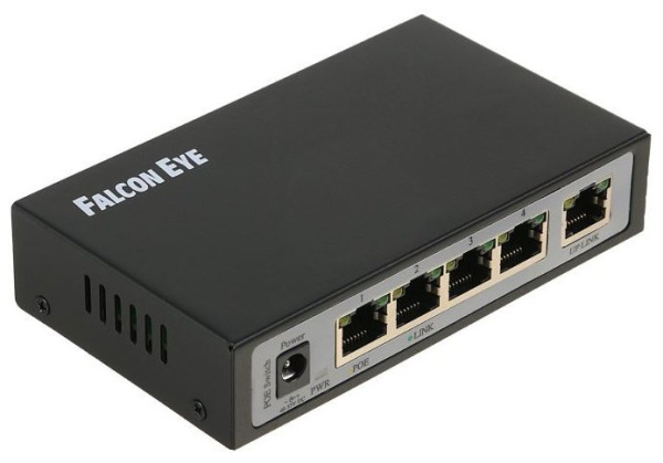Сетевой коммутатор Falcon Eye FE-104POE-S