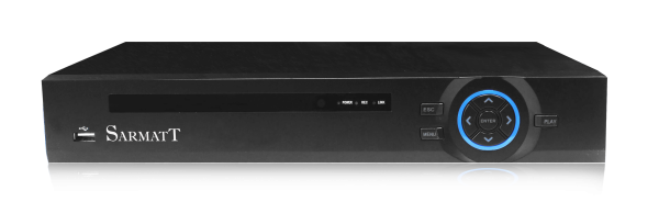 Видеорегистратор SarmatT DSR-1624-Real 16-канальный гибридный