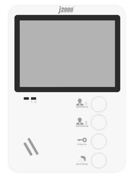 Видеодомофон J2000-DF-ЕКАТЕРИНА 4,3" цветной hands-free
