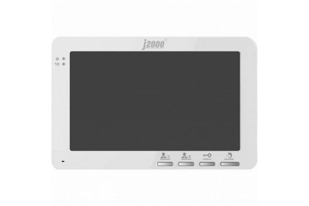 Видеодомофон J2000-DF-КРИСТИНА SD AHD 2.0 Mp (белый) цветной