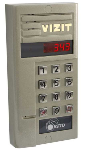Блок вызова домофона Vizit БВД-343 RCPL