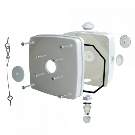 Монтажная коробка ST-K01 PRO (белая, черная)