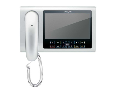Монитор Kenwei KW S700C-W200 (серебро) видеодомофона