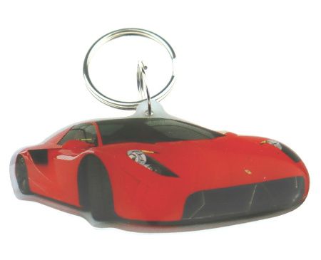 Заготовка RFID (H2) "Красная машина" брелок