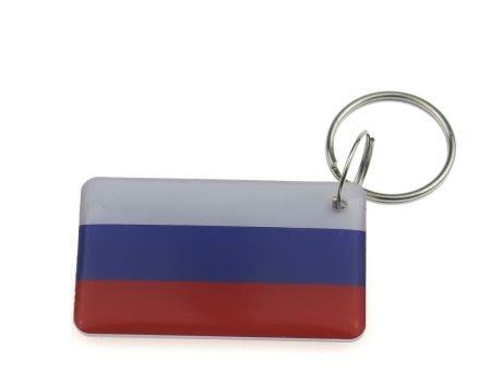 Заготовка RFID (H2) "Флаг России" брелок