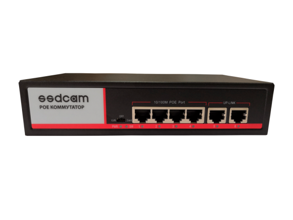 Коммутатор SSDCAM POE-54P