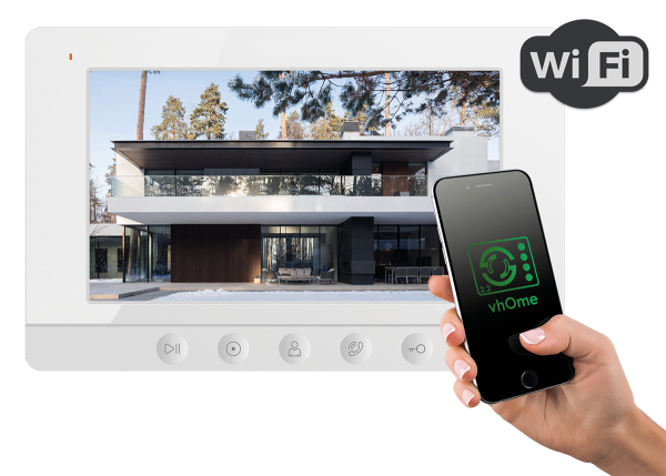 Монитор видеодомофона Tantos Like HD Wi-Fi 