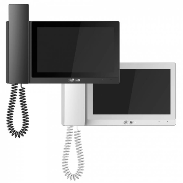 Монитор Dahua DH-VTH5221E-H (черный, белый) видеодомофона