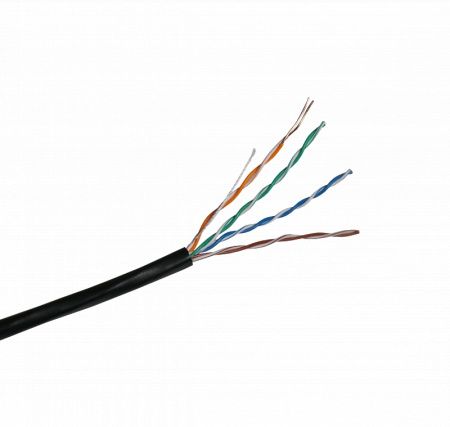 Кабель ST UTP CAT 5E CU 4X2X0,50 CU PE внешний (медный)