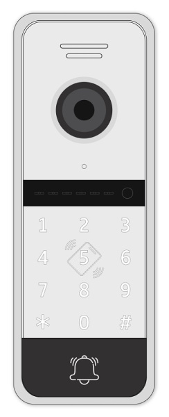 Панель Novicam FANTASY MRK HD многоабонентская вызывная для видеодомофона