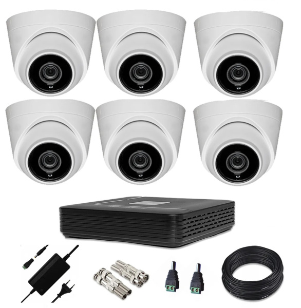 Комплект ST-NVR806PRO D видеорегистратор и ST-2202 2,8mm камера видеонаблюдения