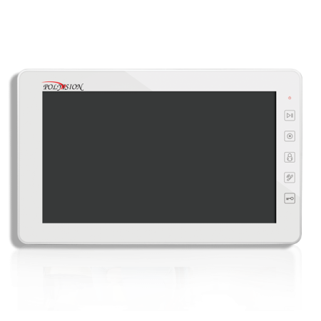 Монитор Polyvision PVD-10M v.7.1 (черный,белый) видеодомофона