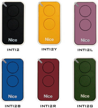 Пульт Nice INTI2 для ворот и шлагбаумов