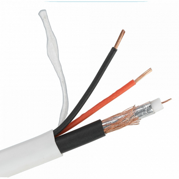 Кабель для домофона ST РК 75+2Х0,75 (48) PVC внутренний 200м