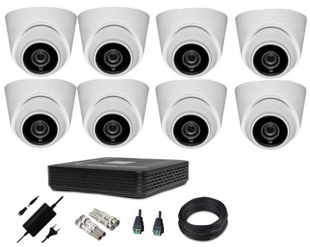 Комплект ST-NVR806PRO D видеорегистратор и ST-2202 2,8mm камера видеонаблюдения