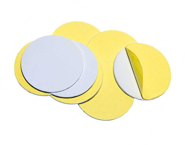 Заготовка RFID (H2) диск самоклейка