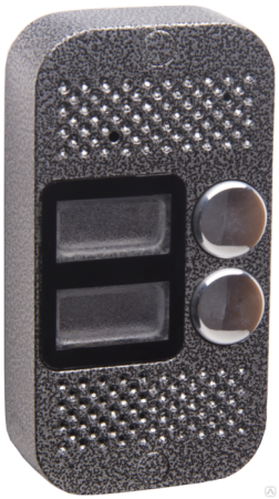 Панель JSB Systems JSB V082TM PAL (медь, серебро, бронза, черный, белый, серый, золото, синий) вызывная на 2 абонента для видеодомофона