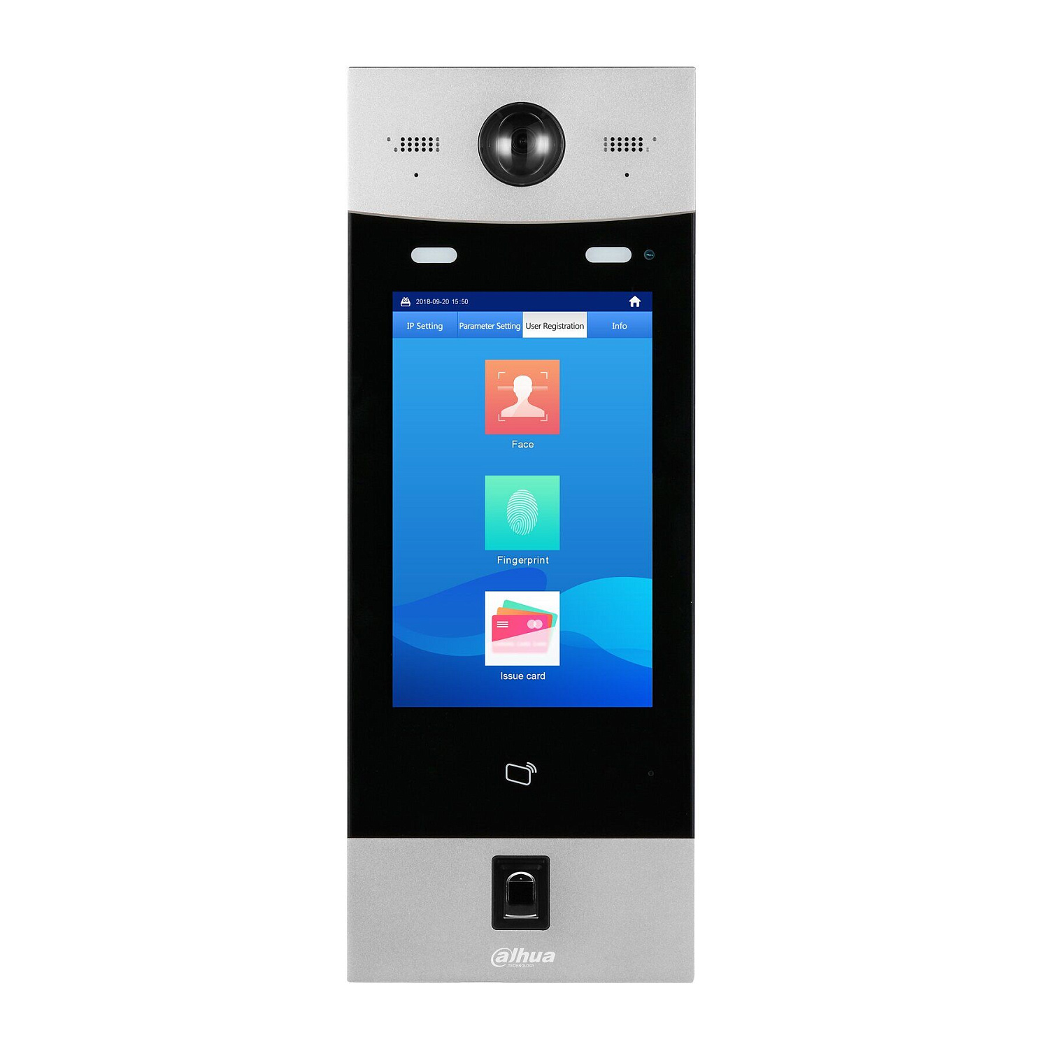 IP панель Dahua DH-VTO9341D многоабонентская вызывная с распознаванием лиц