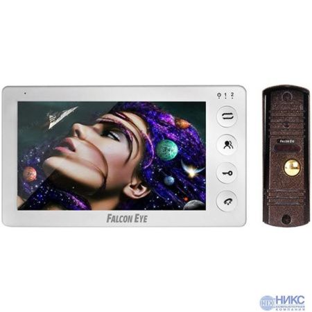 Комплект Falcon Eye КIT-Cosmo видеодомофона с панелью FE-305C