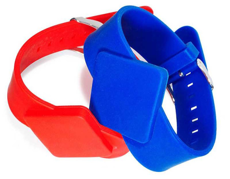 Заготовка RFID (H2) силиконовый «Ромб» браслет