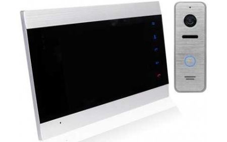 Комплект Major Verta Black Lux Silver видеодомофона