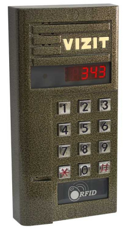 Блок Vizit БВД-343 R вызова домофона