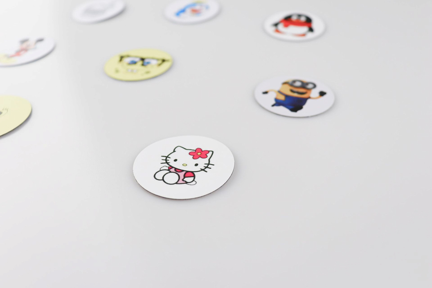 Заготовка RFID (H2) Диск самоклейка с рисунком