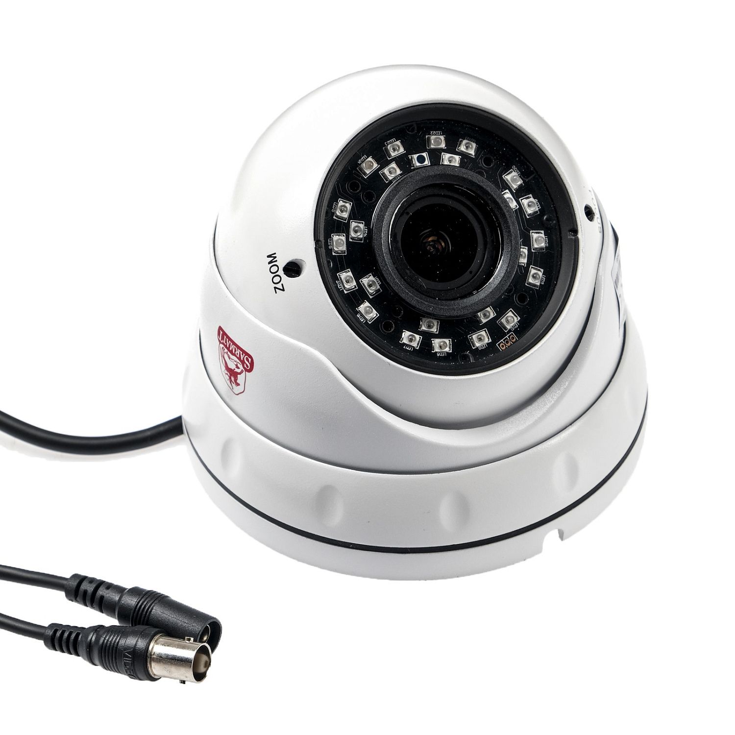 Видеокамера SARMATT SR-S500V2812IRH вандалозащищенная гибридная