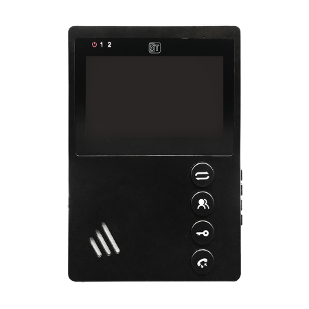 Видеодомофон ST-M101/4 (M) черный