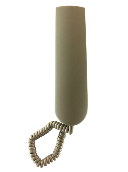 Трубка LM-8K бежево-серая бархатная домофонная