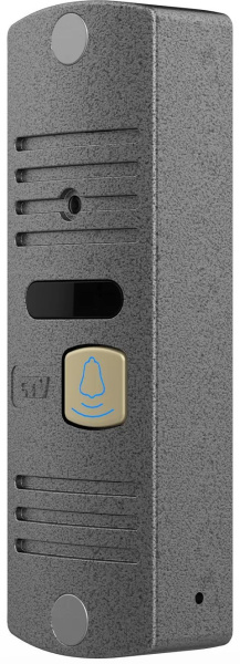 Комплект видеодомофона CTV-DP1400N (Белый монитор + панель серебро)