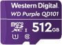 Карта MicroSDXC-карта WD Purple SC QD101 WDD512G1P0C памяти для видеонаблюдения