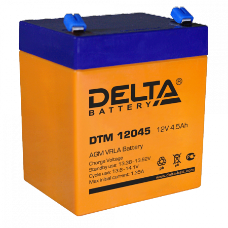 Аккумулятор Delta DTM 12045