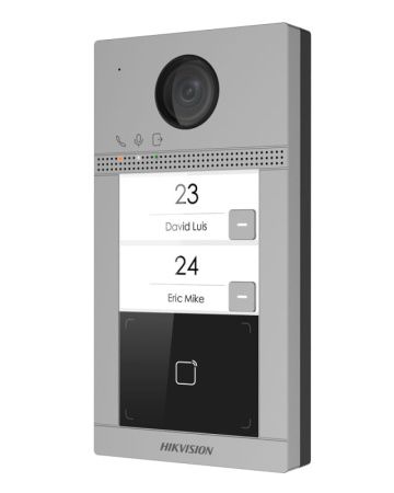 IP Панель Hikvision DS-KV8213-WME1/Flush вызывная на двух абонентов
