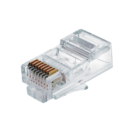 Разъем телекоммуникационный RJ-45 (8P8C)