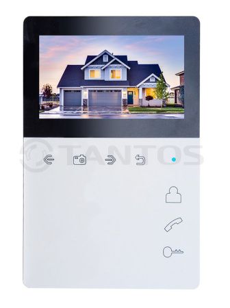 Комплект с видеодомофоном Tantos Elly для квартиры с функцией записи