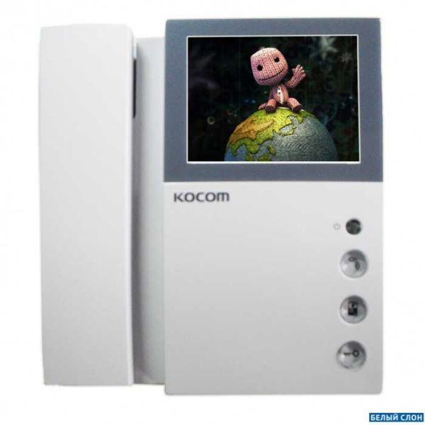 Монитор Kocom KCV-301 видеодомофона